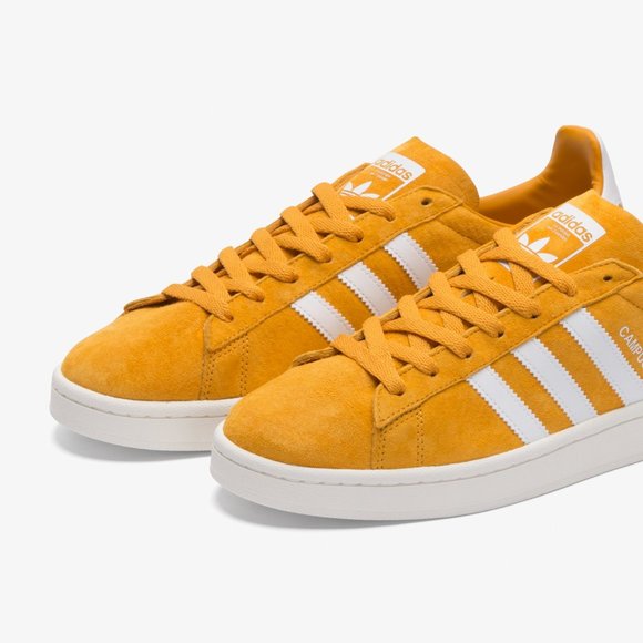 adidas campus yellow womens